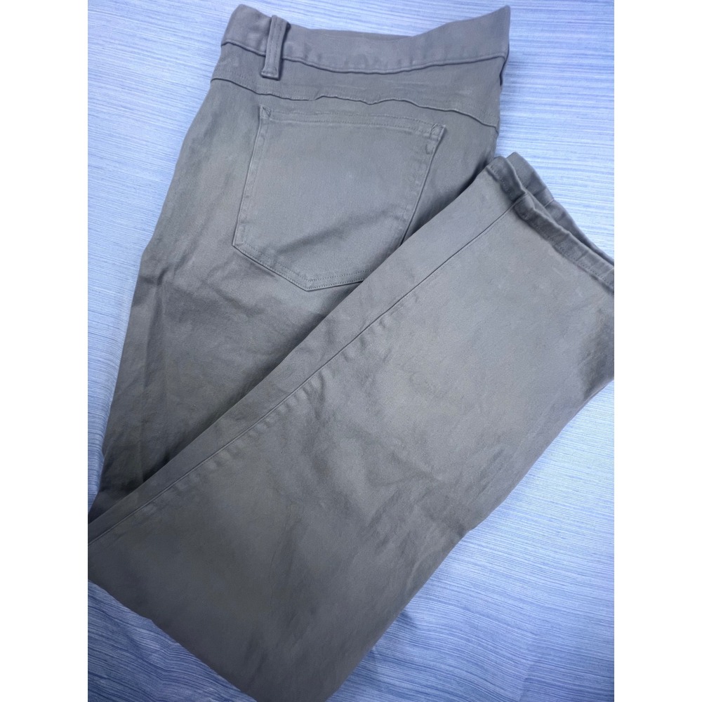 FootJoy Mens 5-Pocket Golf Pants Gray Tan Khaki‎ Cotton Stretch W40 L32